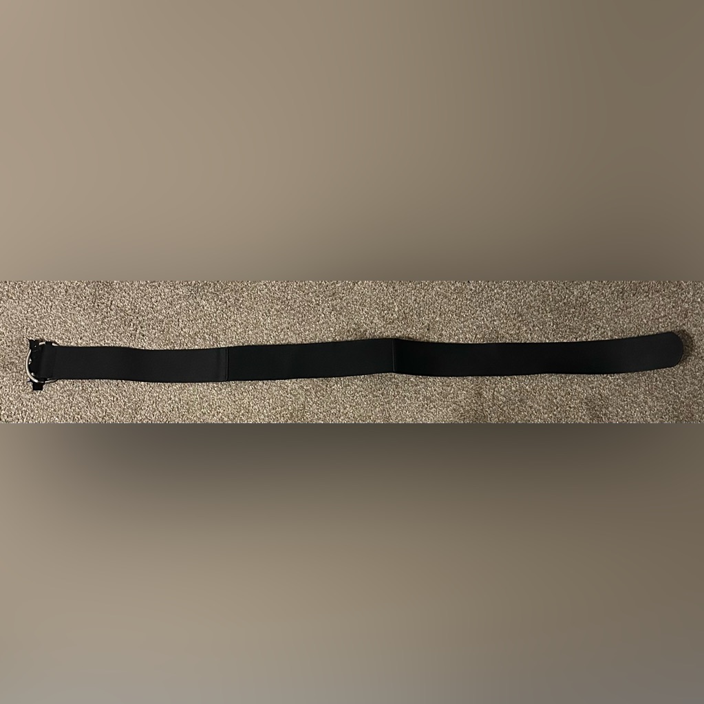 No Brand Shown Black 41 Inch Belt